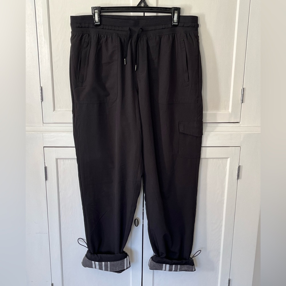 EDDIE BAUER | Lg | FLANNEL LINED joggers! - Picture 2 of 16